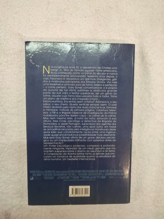 A conspiração da aranha James Patterson
