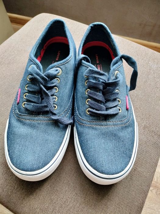 Trampki męskie jeansowe Lewis