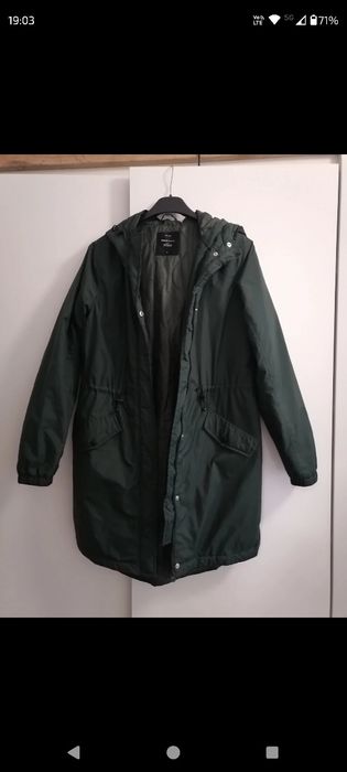 Kurtka przejściowa ciemnozielona House