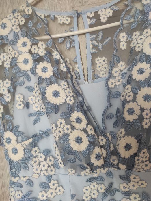 Sukienka wizytowa, wieczorowa dla mamy panny młodej r.38 stemper