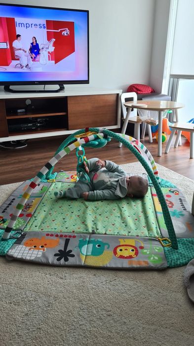 Ginásio bebé Bright starts com piscina de bolas64284684820739120