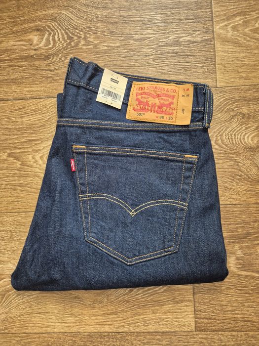 Нові чоловічи джинси Levis 501 [33/32, 34/30, 34/32, 36/30]