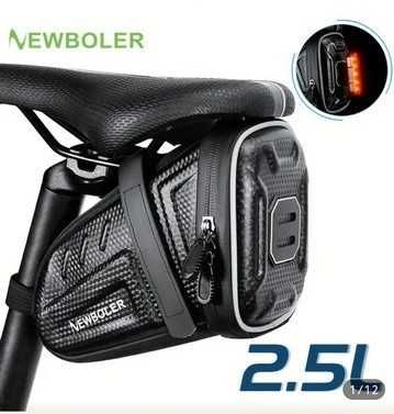 torba rowerowa pod  siedzenie rower 2,5l  ,materiał EVA