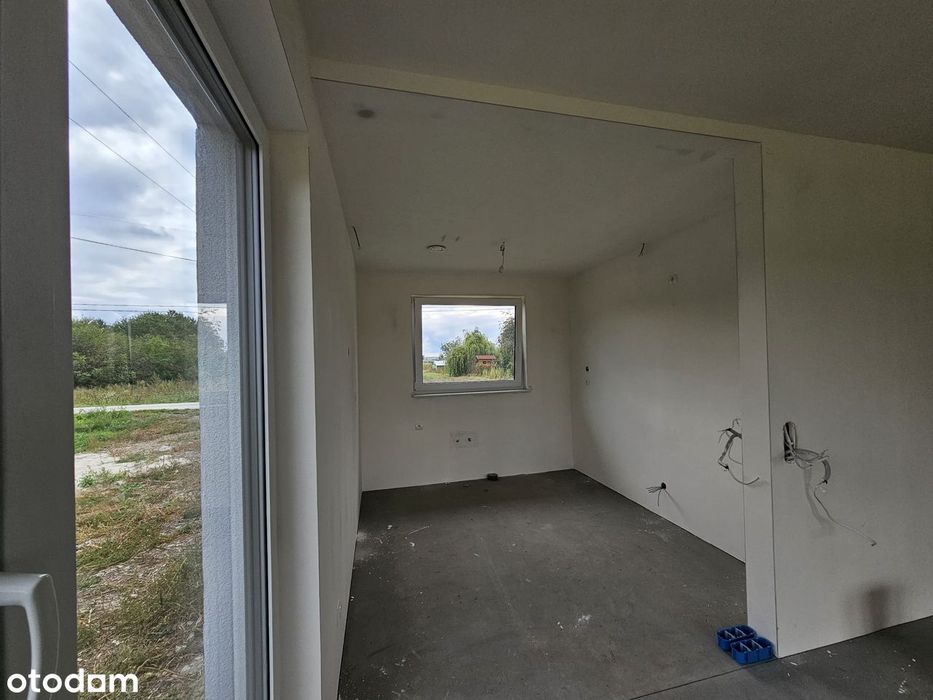 NOWOCZESNY DOM - 91 m² energooszczędnego komfortu bez zbędnych metrów.