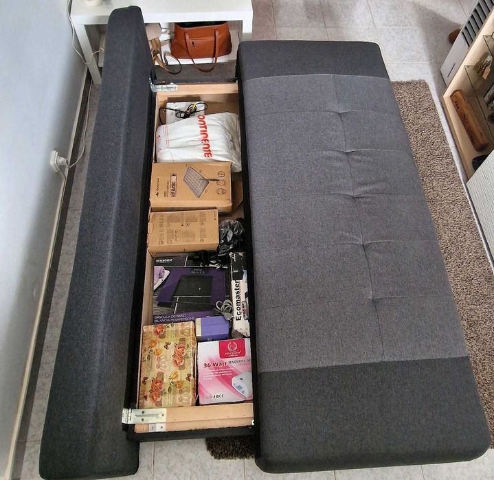 SofáCama Durban 3 lugares c/ arrumação Sacavém E Prior Velho • OLX