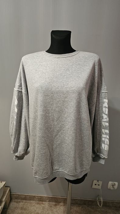 Bluza szara oversise Reserved