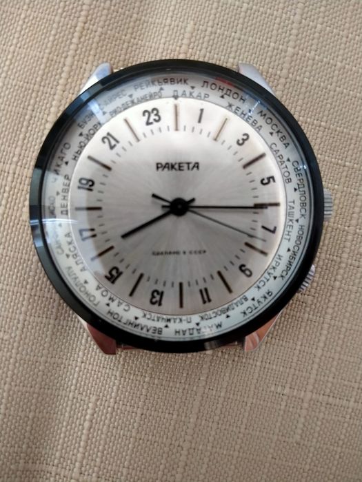 Zegarek mechaniczny 24 godz RAKIETA