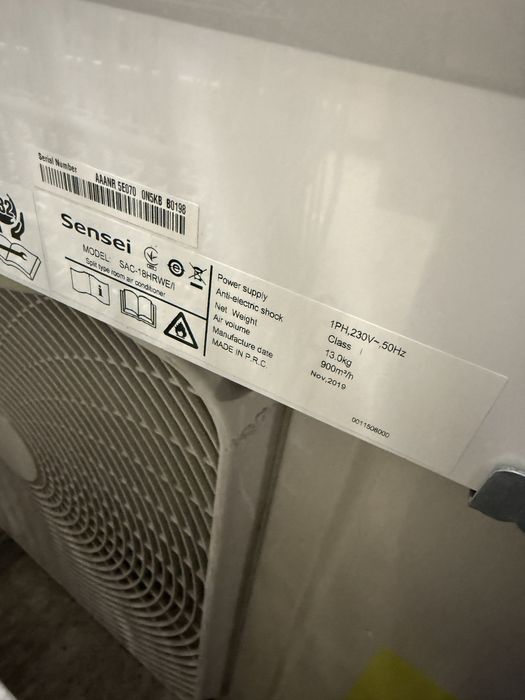 Кондиціонер спліт Sensei SAC-24SKWA/I SAC-18HRWE/I
