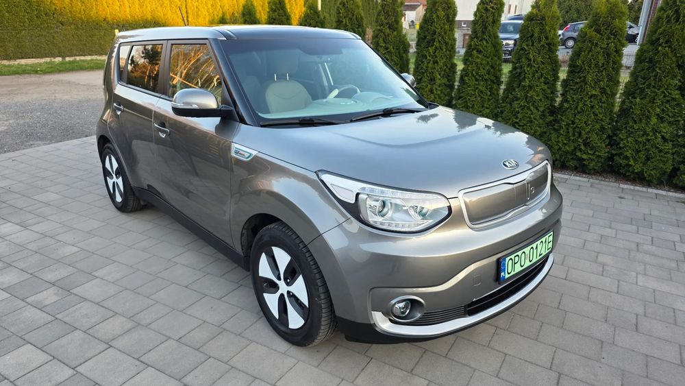 Kia Soul ELEKTRYK! 27Kw! 2017r. Pełna opcja! 86tys. km! Szkalny dach! Okazja!