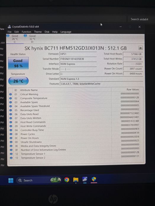 Ігровий ноутбук HP Pavilion Gaming 15 RTX3050 i5-11300H