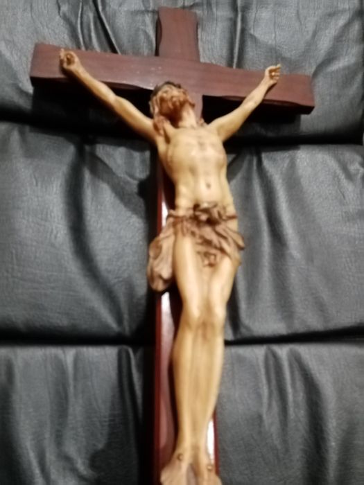Crucifixo em muito bom estado alt cm 33 larg 21