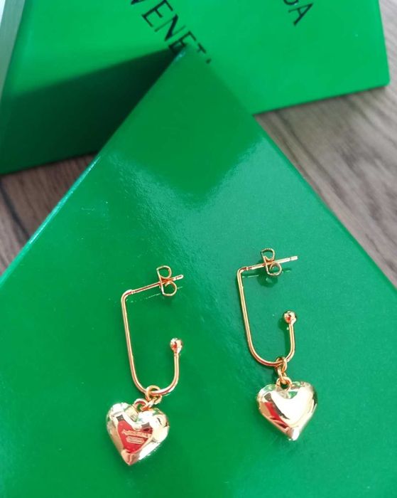 Kolczyki bottega veneta