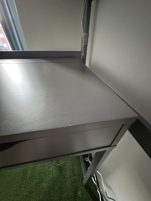 Biurko Ikea Alex ciemnoszare