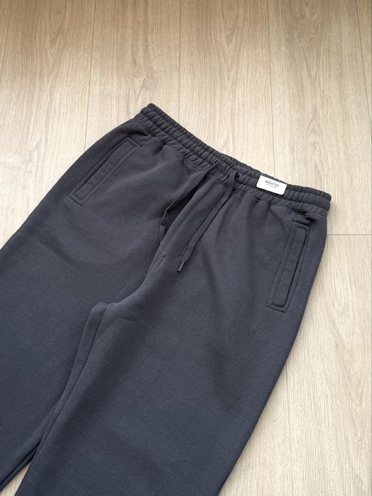 Широкі Штани PULL&BEAR Baggy Fit Чоловічі Чорні Спортивні Брюки Широкие Мужские Штаны Джогери