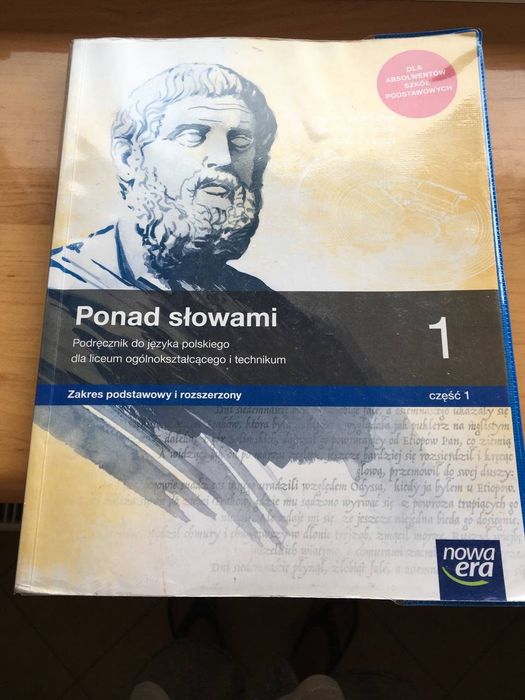 Podręcznik ponad słowami 1 Nowa Era zakres podstawowy i rozszerzony