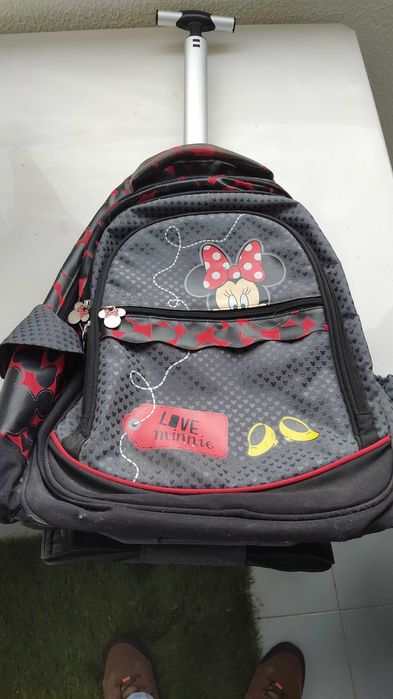 Mochila trólei para escola ou viagem