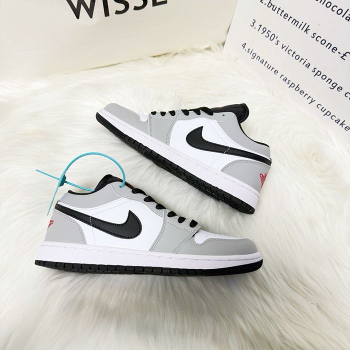 Air Jordan 1 Low Szaro-czarne