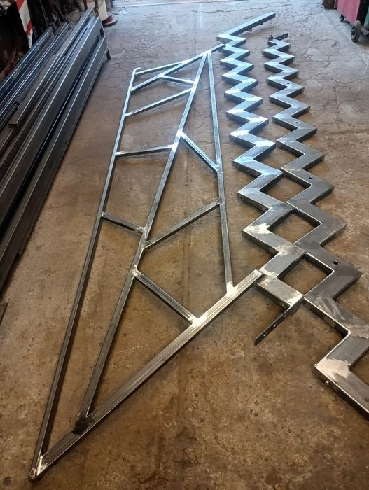 Szkielet schody metalowe