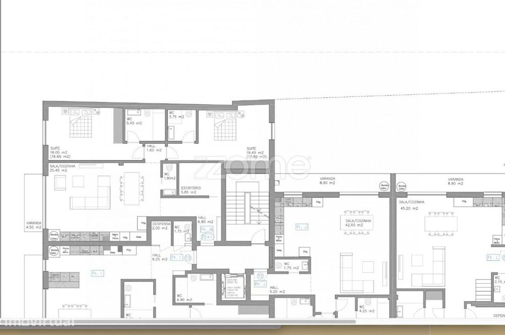 Apartamento T2+1 Novo, em Esgueira - Aveiro