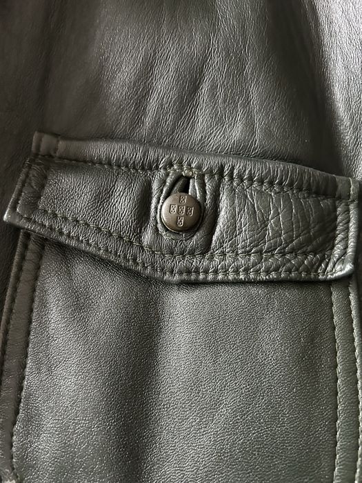 Blusão de cabedal do Exército