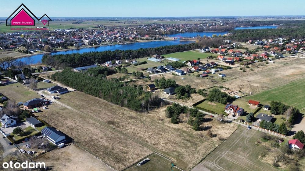 Działki W Ślesinie, przy lesie, 200m do jeziora