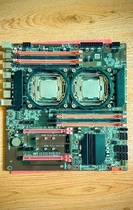 X99 Dual  ZX-DU99D4 + xeon e5 2680v4