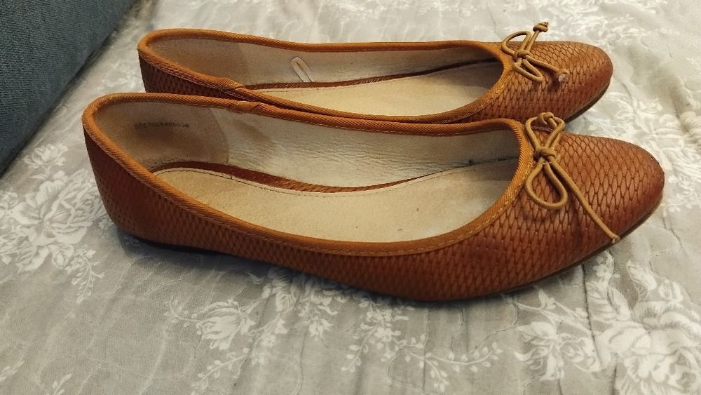 Buty balerinki damskie Tu