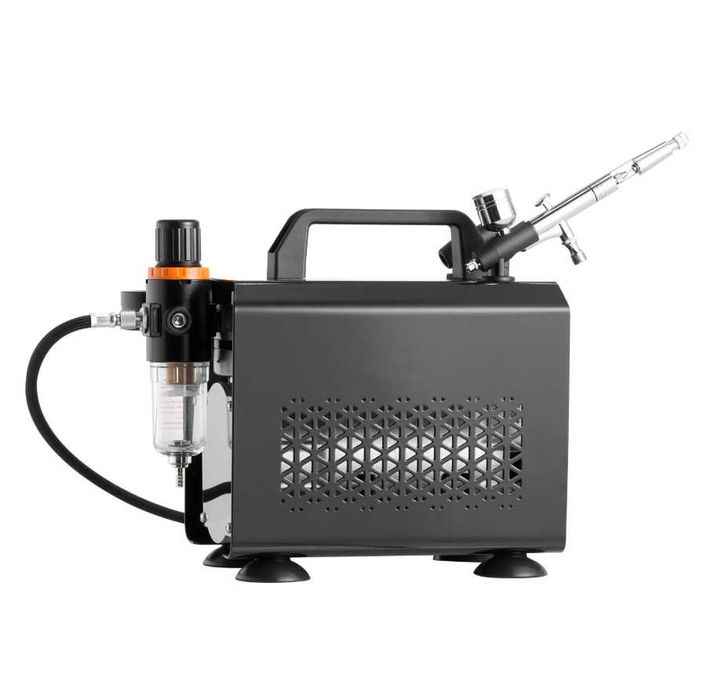 Kit de aerógrafo , kit de aerógrafo com compressor de ar kit pintura precisão
