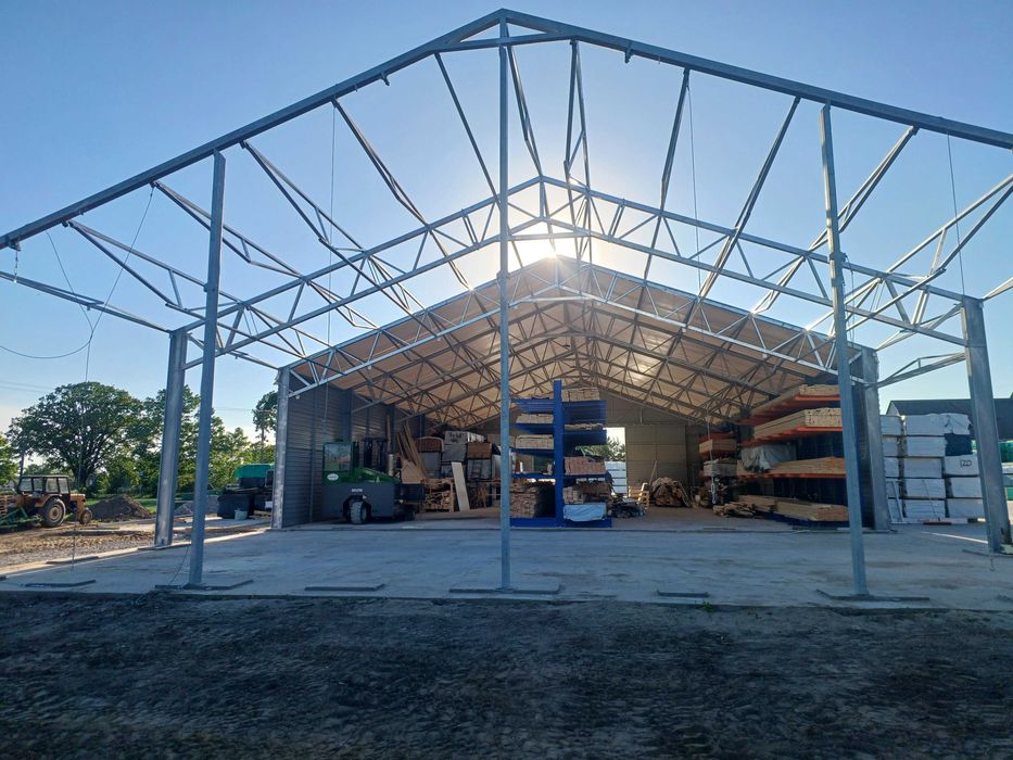 Hala stalowa produkcyjna 16x35x4 SystemSPAW