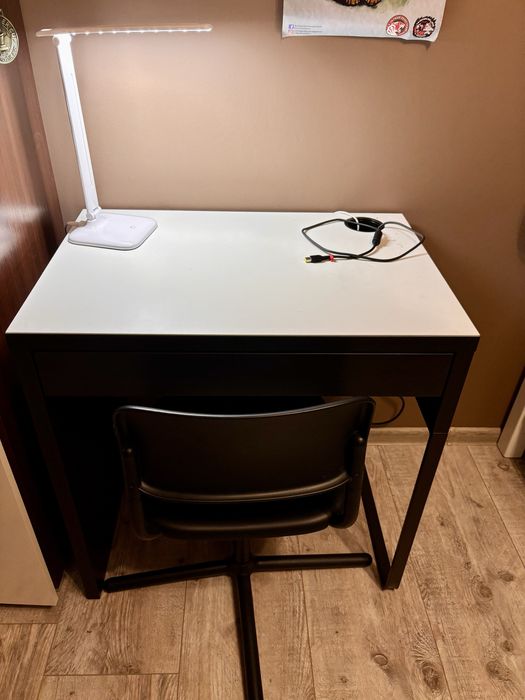 Biurko + krzesło Ikea kompaktowe
