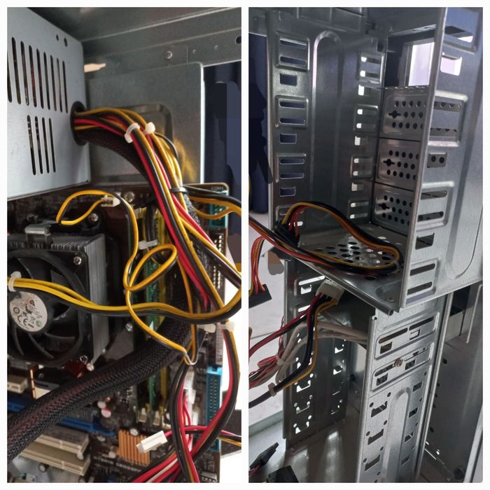 Корпус, б п/б ж, Мат.плата Asus m4a78vm