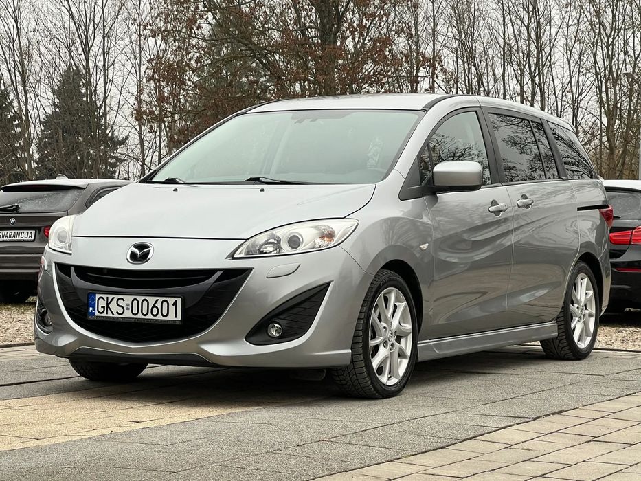 Mazda 5 2.0BENZ. 150KM Xenon Klima Tempomat 7 Foteli ZAREJESTROWANY