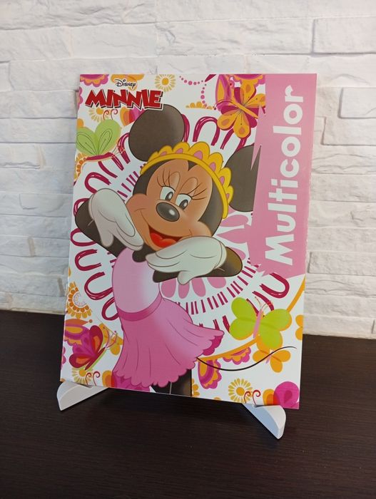 Kolorowanka dla dziewczynki myszka Minnie multicolor