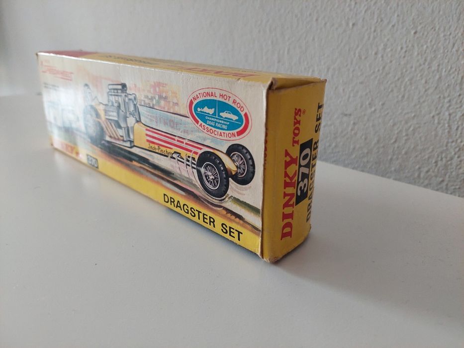 Dragster Set Dinky Toys 1/43 - Carro Miniatura Modelismo
