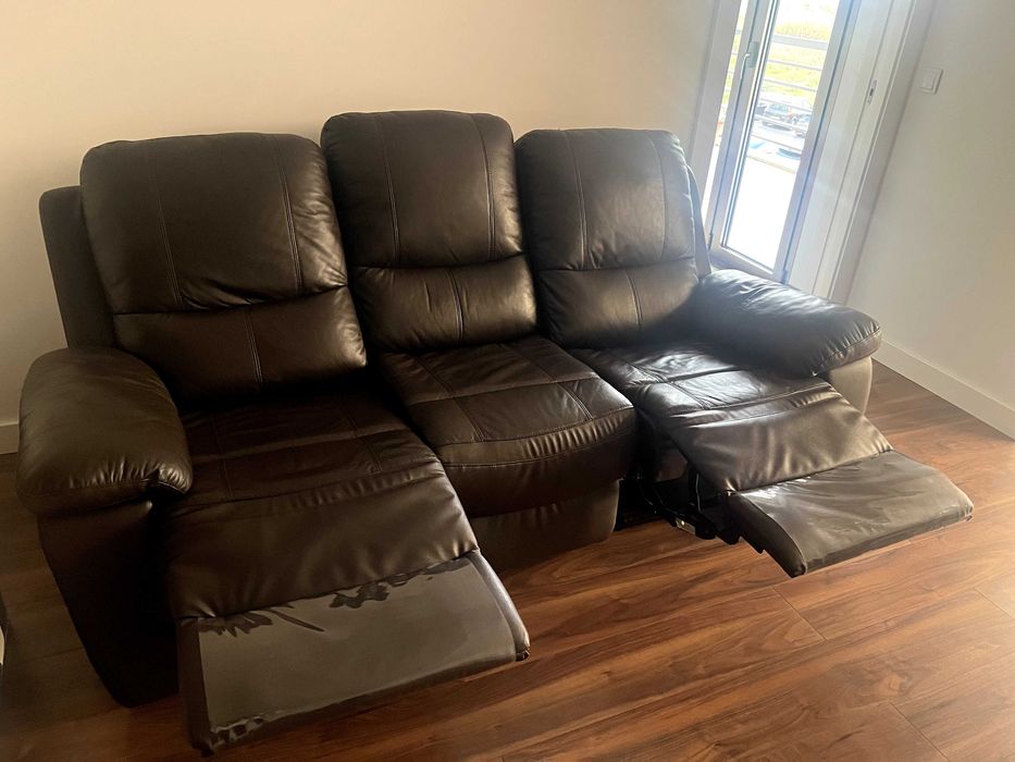 Sofa Castanho (Com relax)