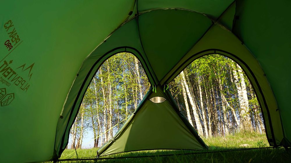 Namiot Trzyosobowy AlpenTent PEAK X3 Lekki 3,9 kg 3000mm