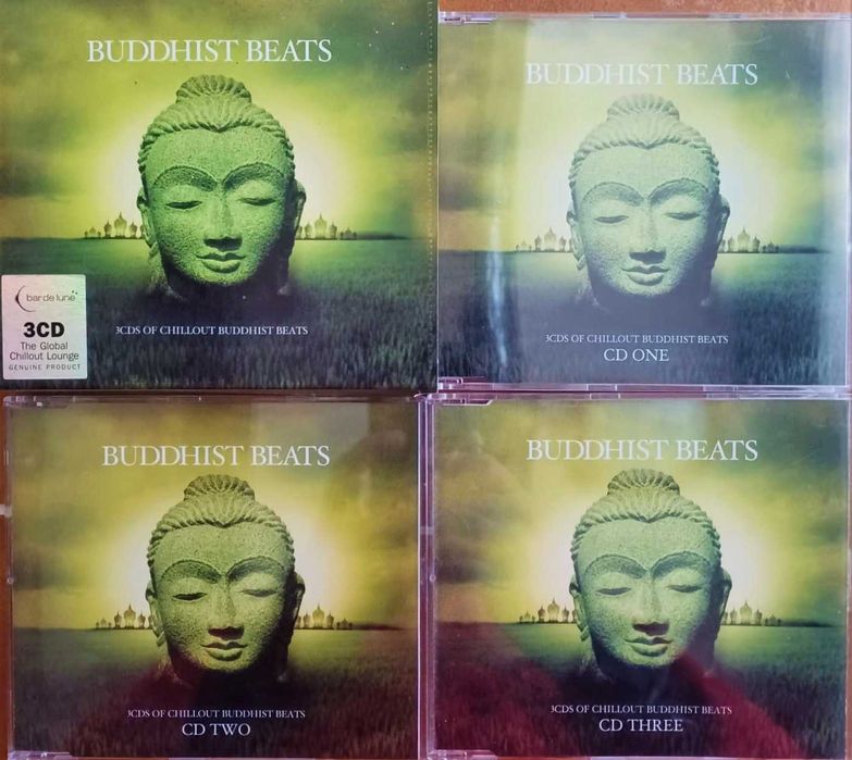 Pack Luxo 3 CDs Buddhist Beats (Estado Novo)