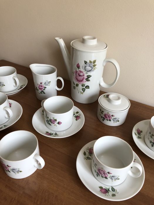 Serwis porcelanowy Karolina Made in Poland - PRL