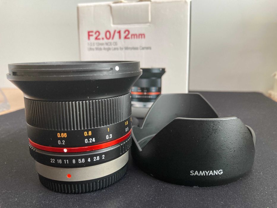 Olympus E-PL6 + Samyang 12mm F2.0 apenas 11.000 disparos
