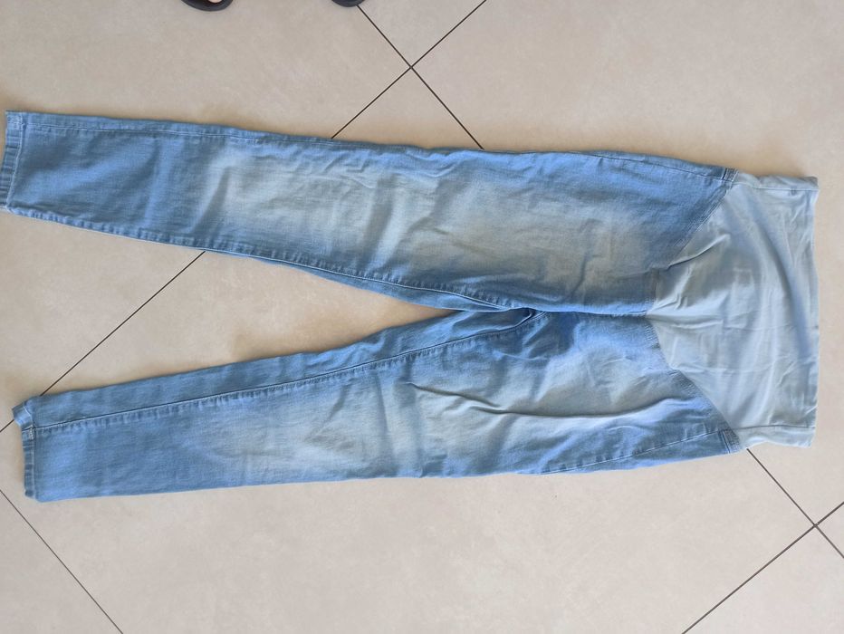 Spodnie ciążowe hm mama 38 L jeansy dżinsowe