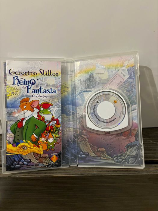 Jogo PSP - "Geronimo Stilton no Reino da Fantasia"