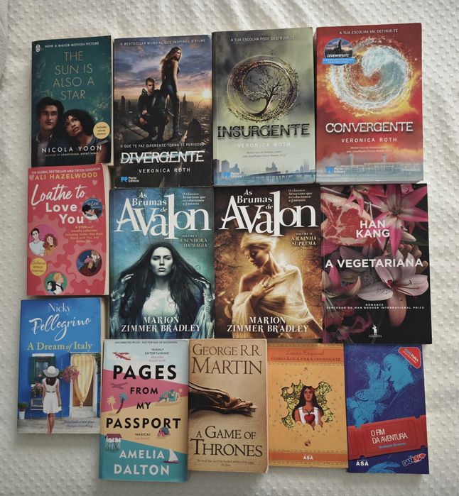 Conjunto de Livros diversos