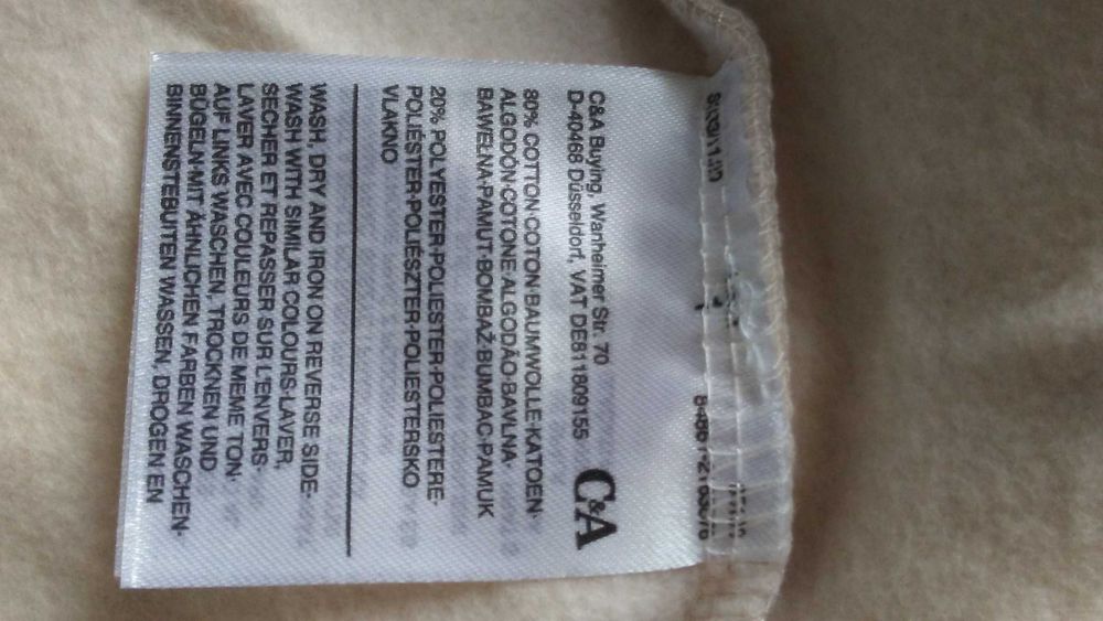 Nowe z metką spodnie dresowe C&A  rozmiar XL/42/14