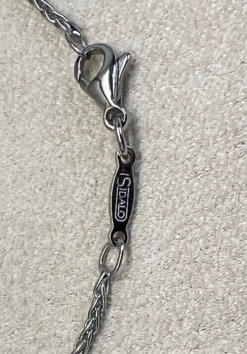 Золотое Колье с жемчугом и бриллиантами бренд Sildalo