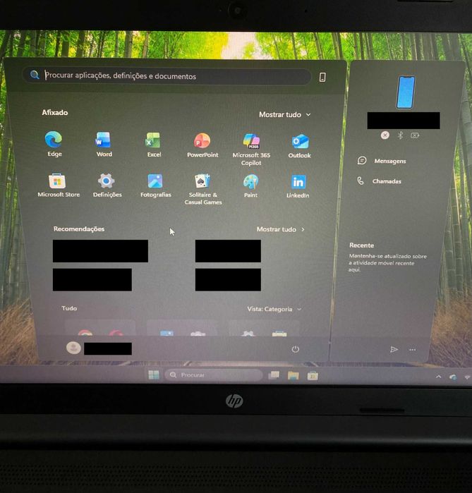 Portátil HP 15-da0xxx Intel Celeron N4000 CPU, 1TB, 4GB como novo