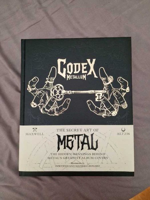 Livro Codex Metallum - Art of Metal Covers