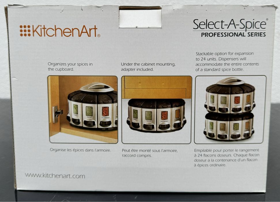 Suporte de armazenamento de especiarias rotativo64585883419777121