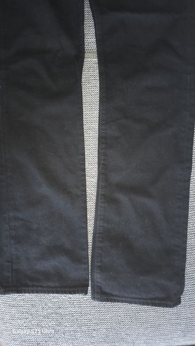 Levi Strauss jeansy czarne dżinsy 32/34