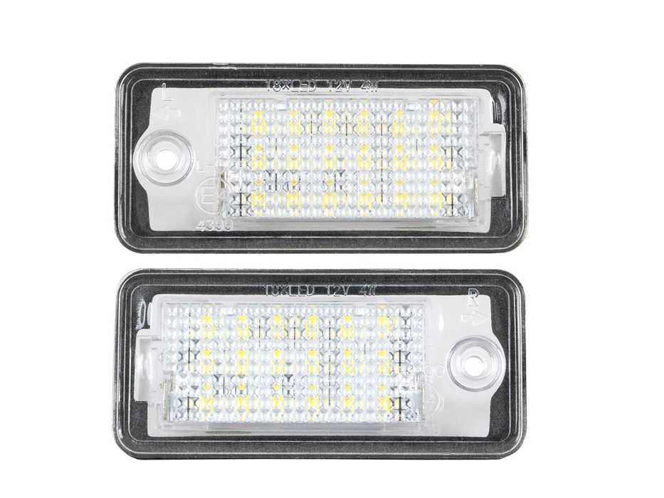 Kit Luzes Matricula LED Audi A3 A4 A6 A8 Q7  (Sem Erro) (NOVO)