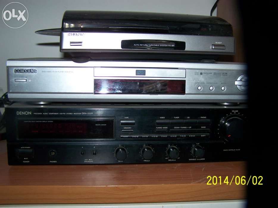 Amplificador DENON com comando64738700880897122